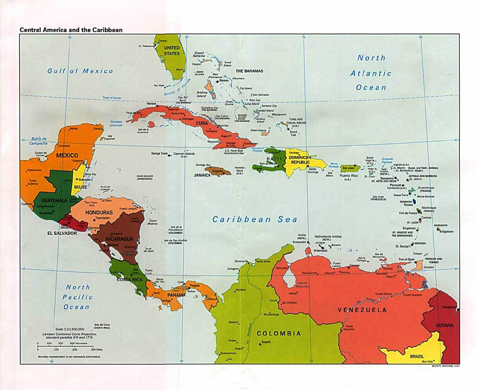  Ben Palacio Map of The Travels of Garinagu